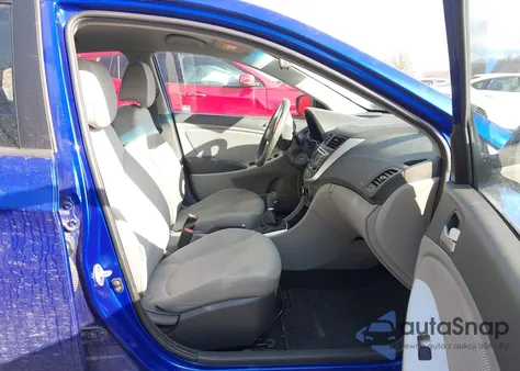 2012 Hyundai Accent Gls из США, поврежденный, VIN KMHCT4AE6CU039884